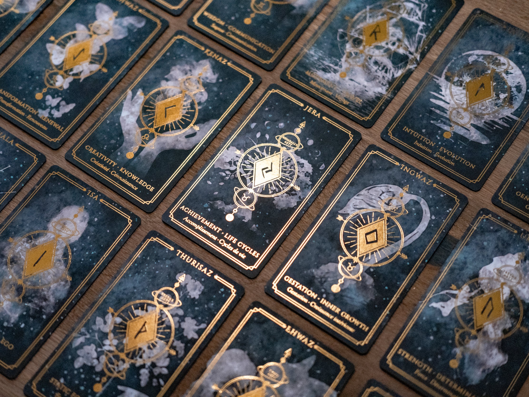 Slightly Imperfect | the Runic Odyssey Oracle - Dark Edition