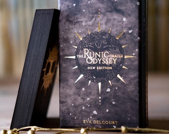 その他 The Runic Odyssey Oracle - Dark Edition Slightly Imperfect | the Runic Odyssey Oracle - Dark Edition - Etsy