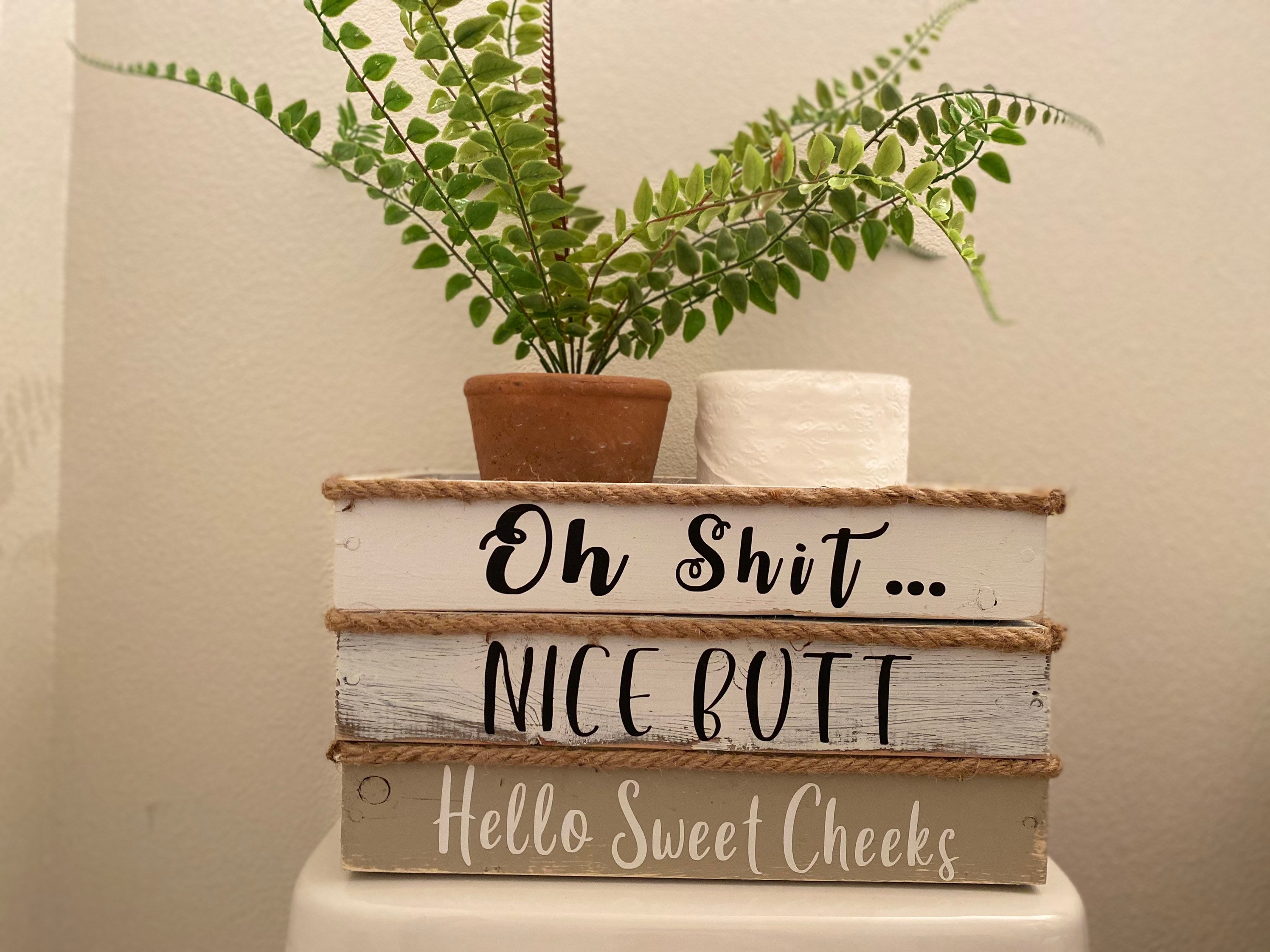 Hello Sweet Cheeks Hello Sweet Cheeks Box Butt Box Nice Etsy