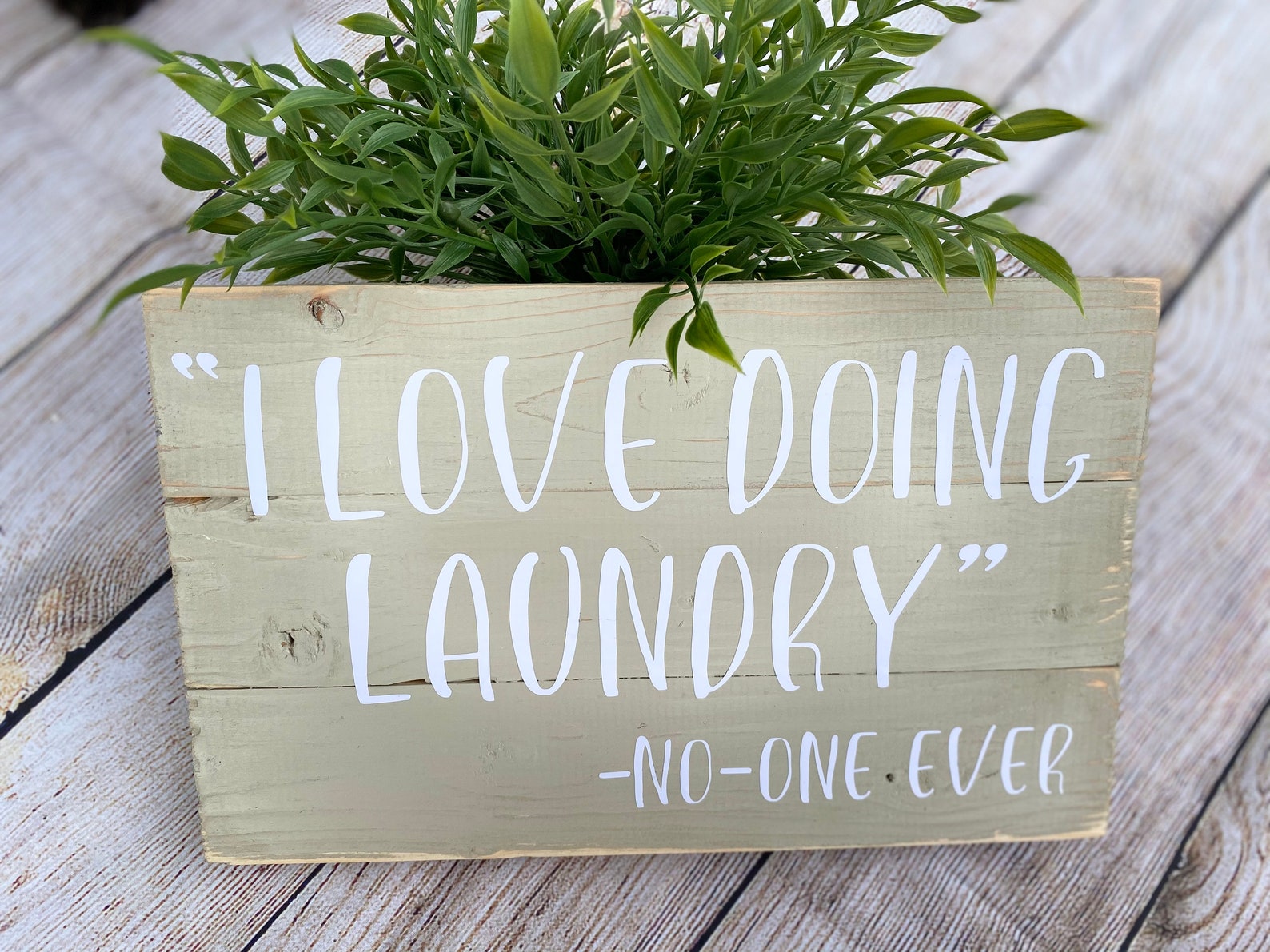 I Love Doing Laundry Funny Laundry Room Sign Laundry Room Etsy