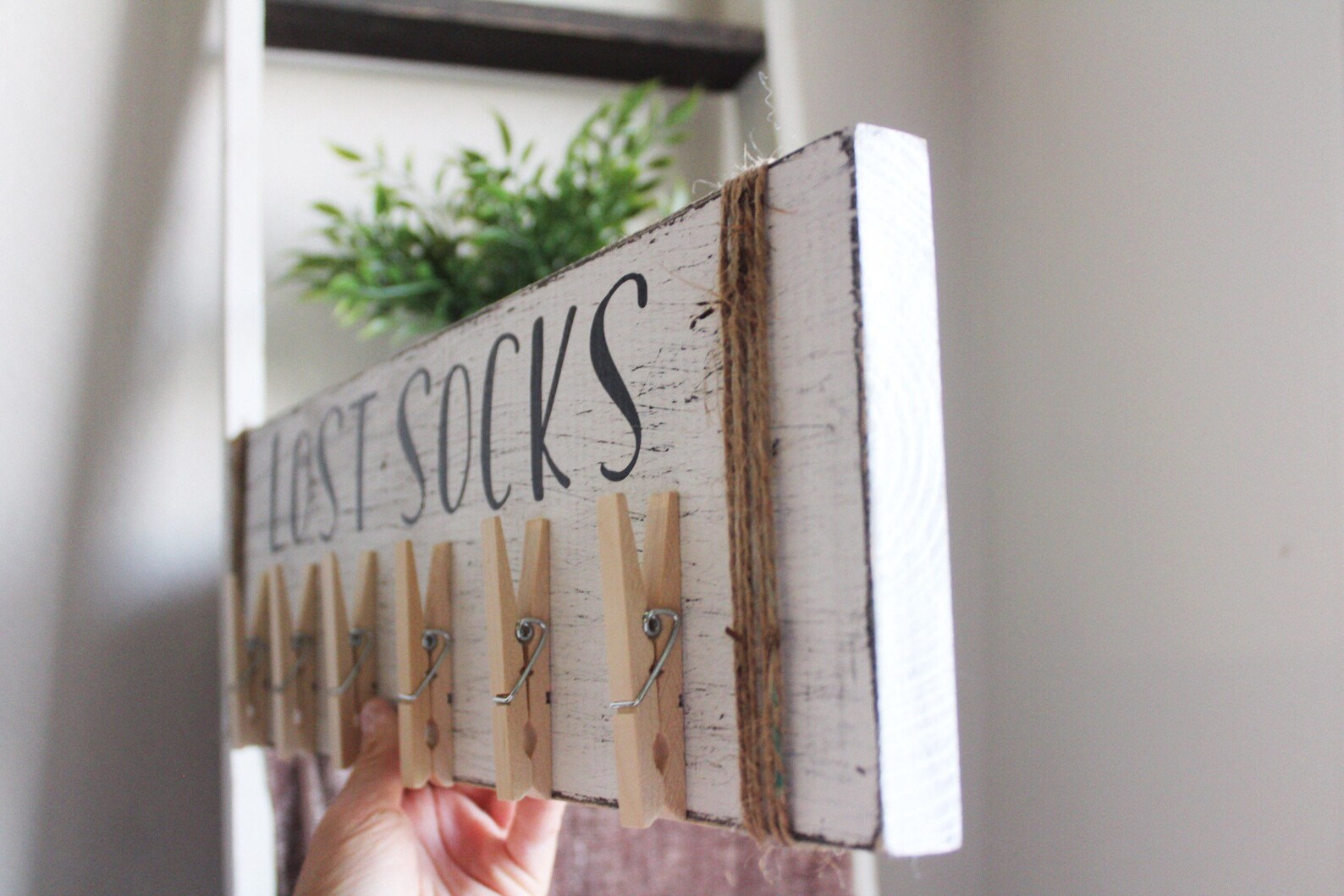 Lost Socks Sign Lost Socks Hanger Laundry Room Decor Etsy