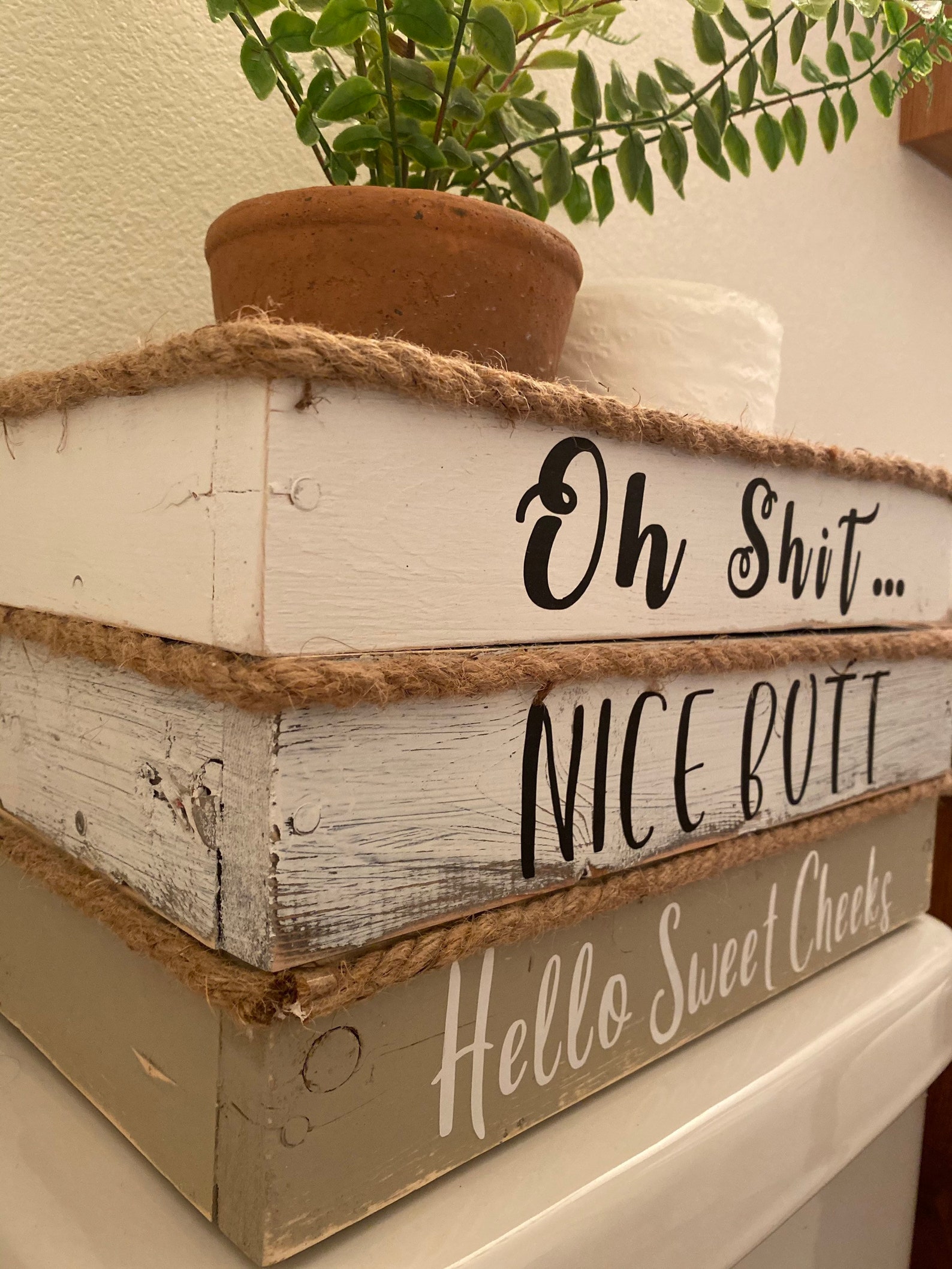 Hello Sweet Cheeks Hello Sweet Cheeks Box Butt Box Nice Etsy