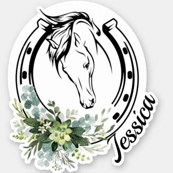 Horse Wall Sticker Etsy