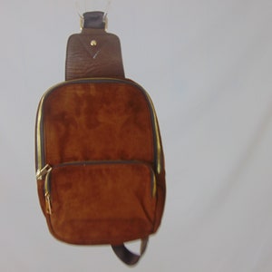 Brown Leather Shoulder Bag , Fanny Pack For Women, Fanny Pack For Men, Handmade Fanny Pack,