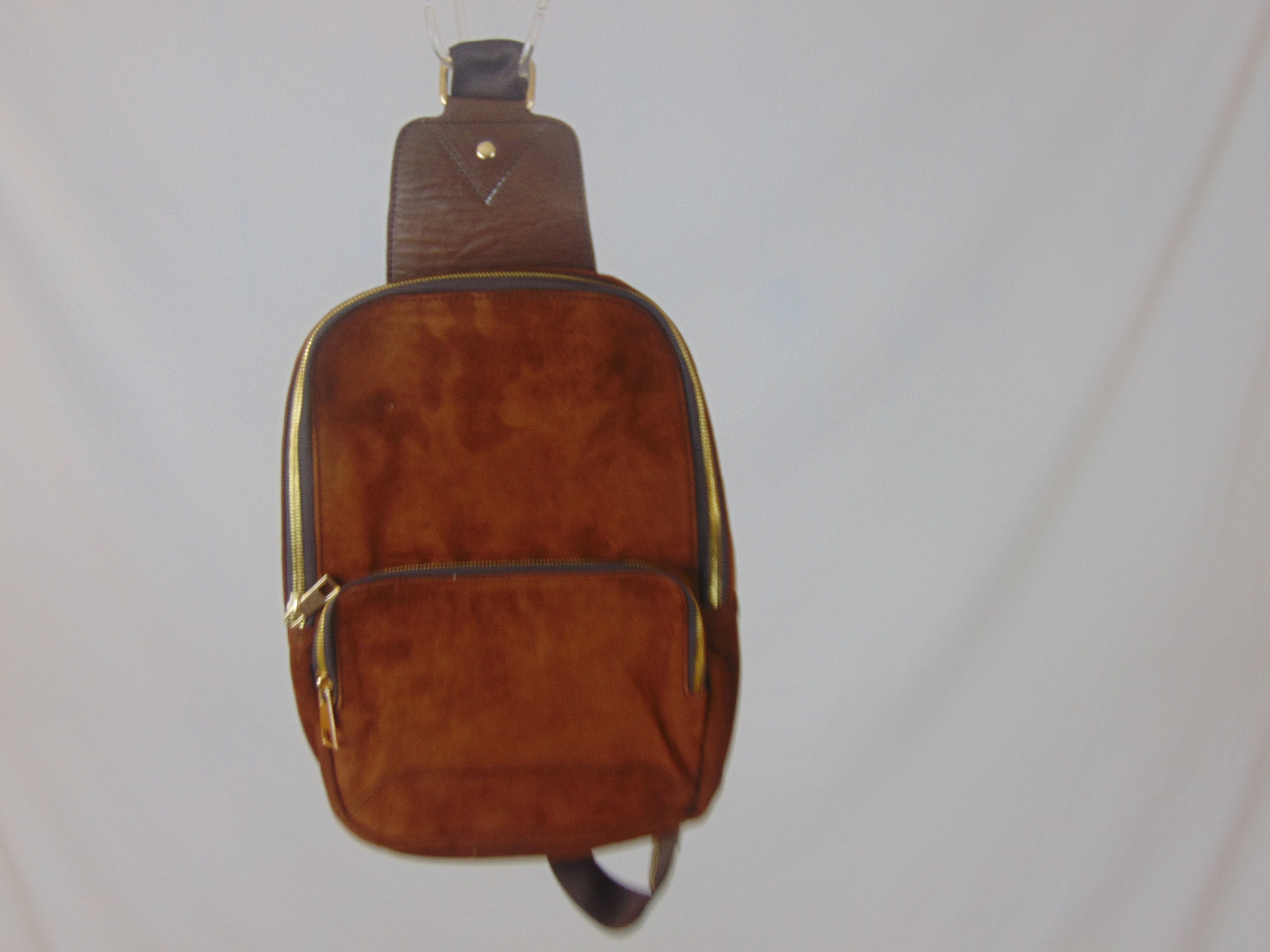 Brown Leather Shoulder Bag , Fanny Pack for Women, Fanny Pack for Men, Handmade Fanny Pack