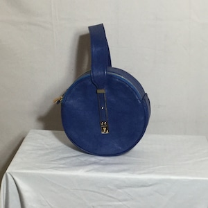 Leather Circle Handbag ,Leather Circle Bag for Women, Circle Leather Purse, Shoulder Bag, Circle Purse