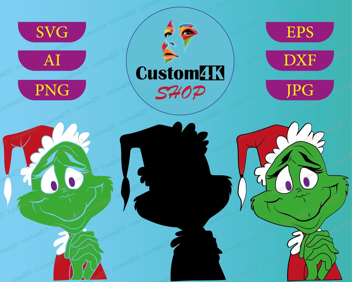 Download Grinch SVG Grinch-teacher art SVG for Cricut | Etsy