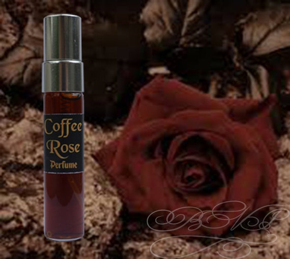Coffee Rose Perfume Natural Artisan Perfume Handmade Etsy