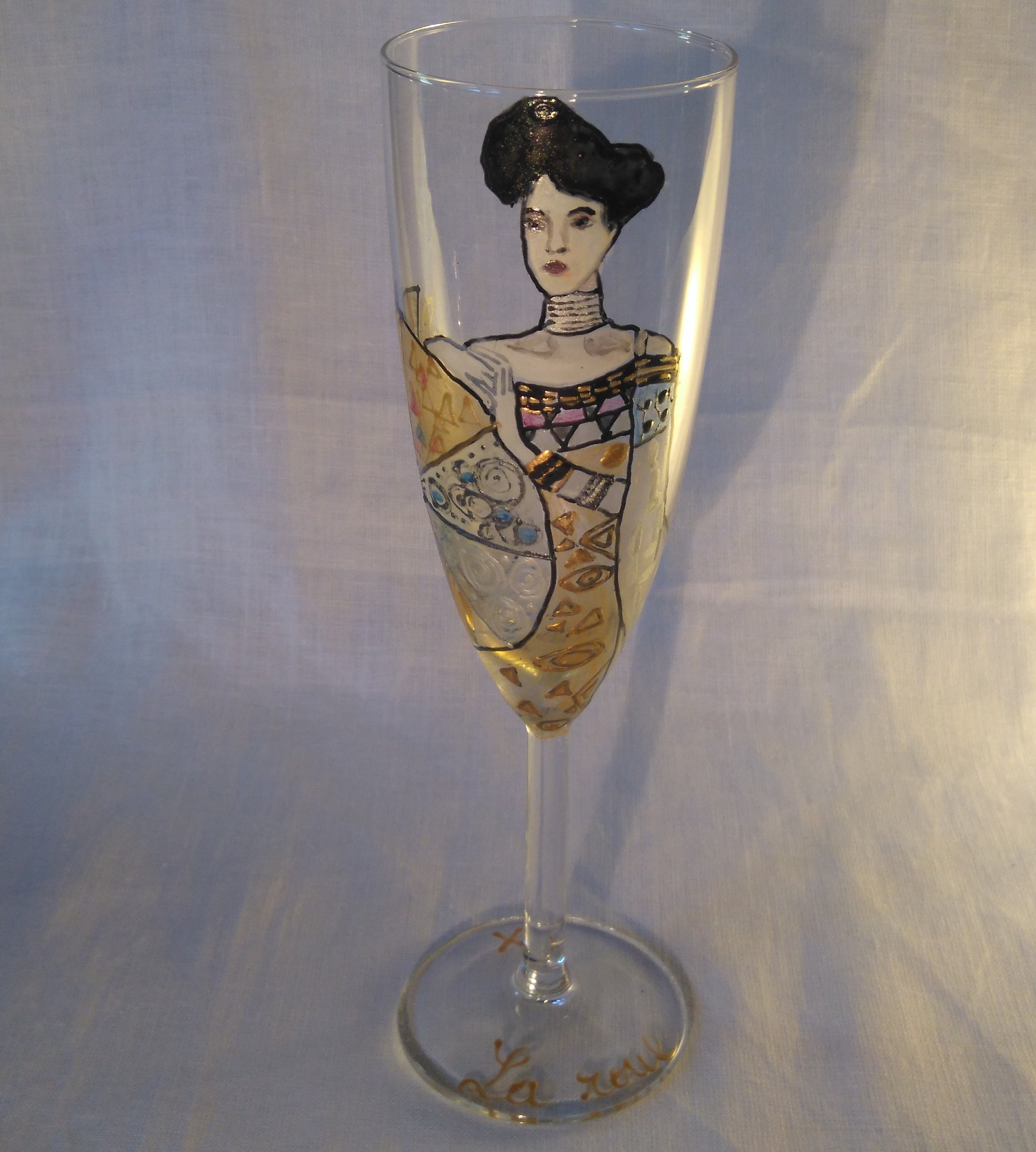 Flûte Peinte à La Main - La Roue