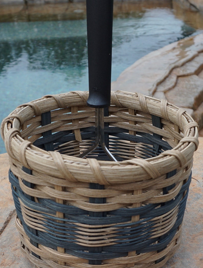 Potato Masher Round Basket Etsy