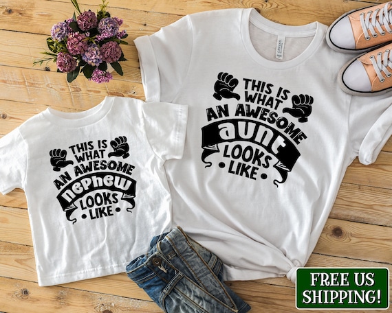 Funny Aunt Saying Gift Shirt For Auntie From Niece Nephew Funny Aunt Saying Gift Shirt For Auntie From Niece Nephew