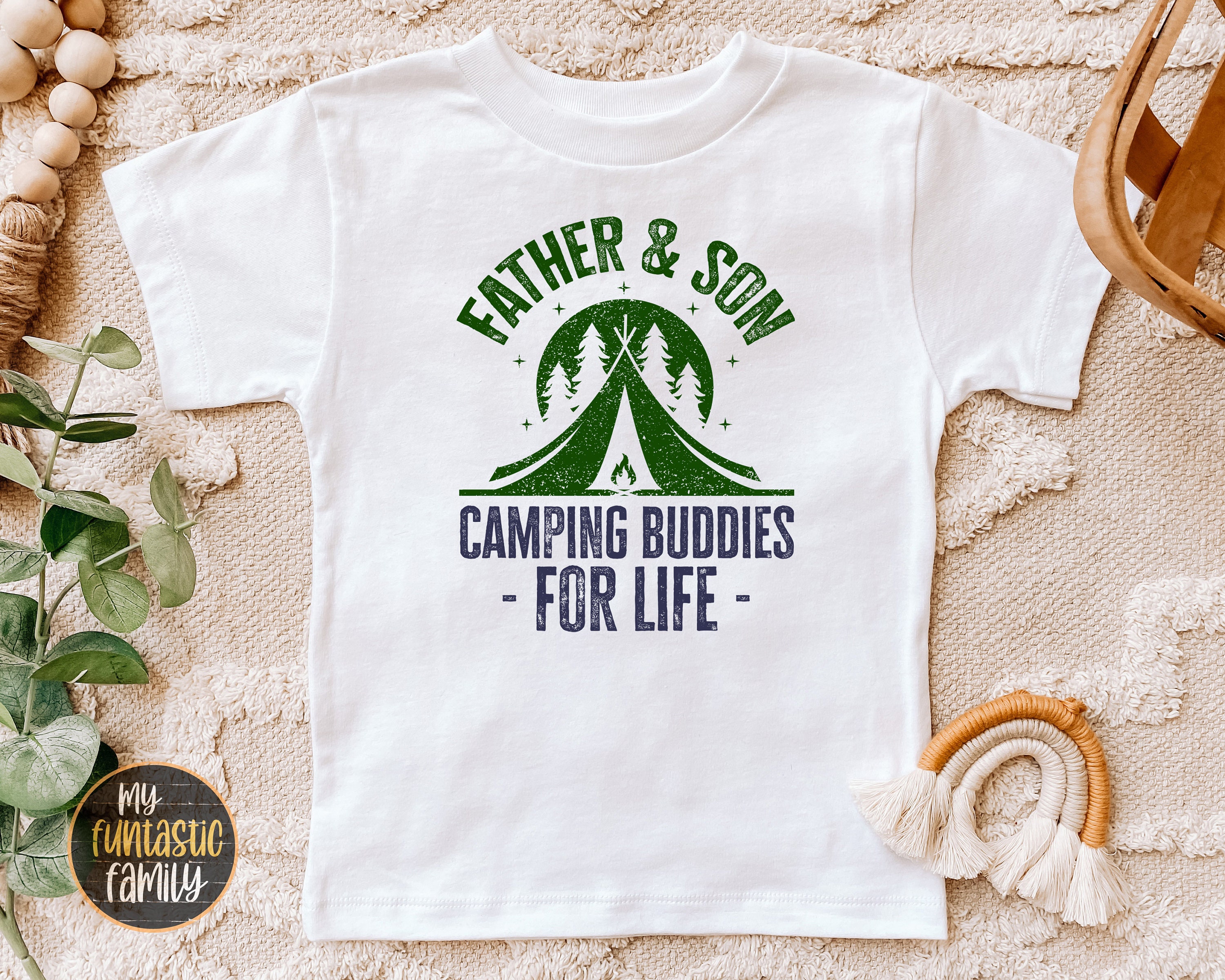 Camping Buddies For Life Father's Day Gift B-25052104 Camping Family Camping Dad Shirt Camping Son Father And Son Camping Shirts
