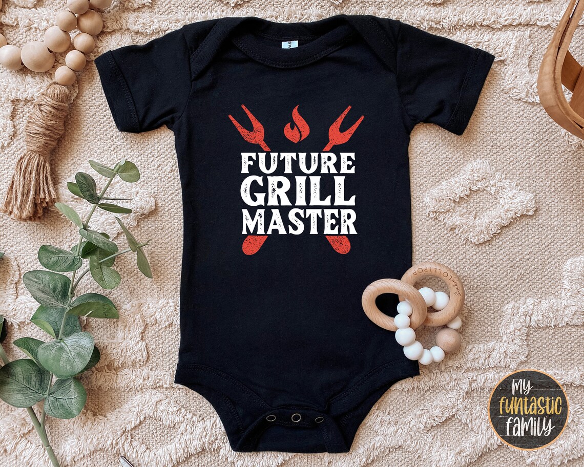 Dad and Kid Grilling Shirts Funny Grilling Shirt Grill Etsy