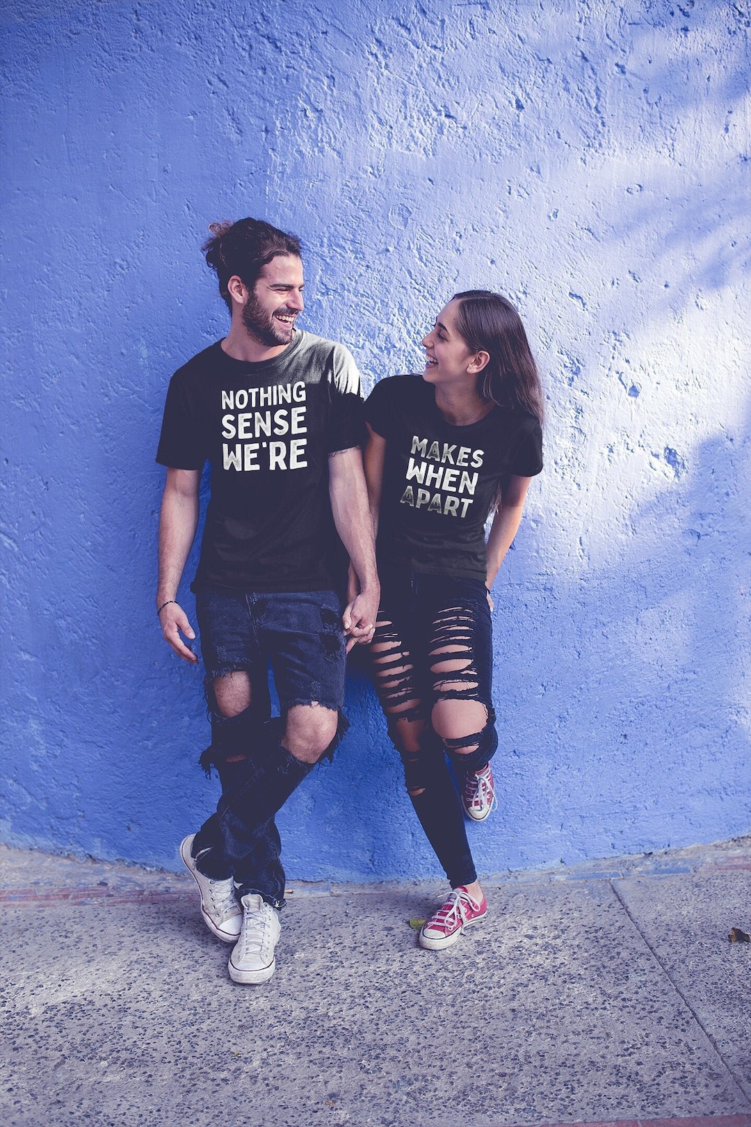 Matching Couples Shirt/his Hers Shirt/romantic Matching Outfit/him Her