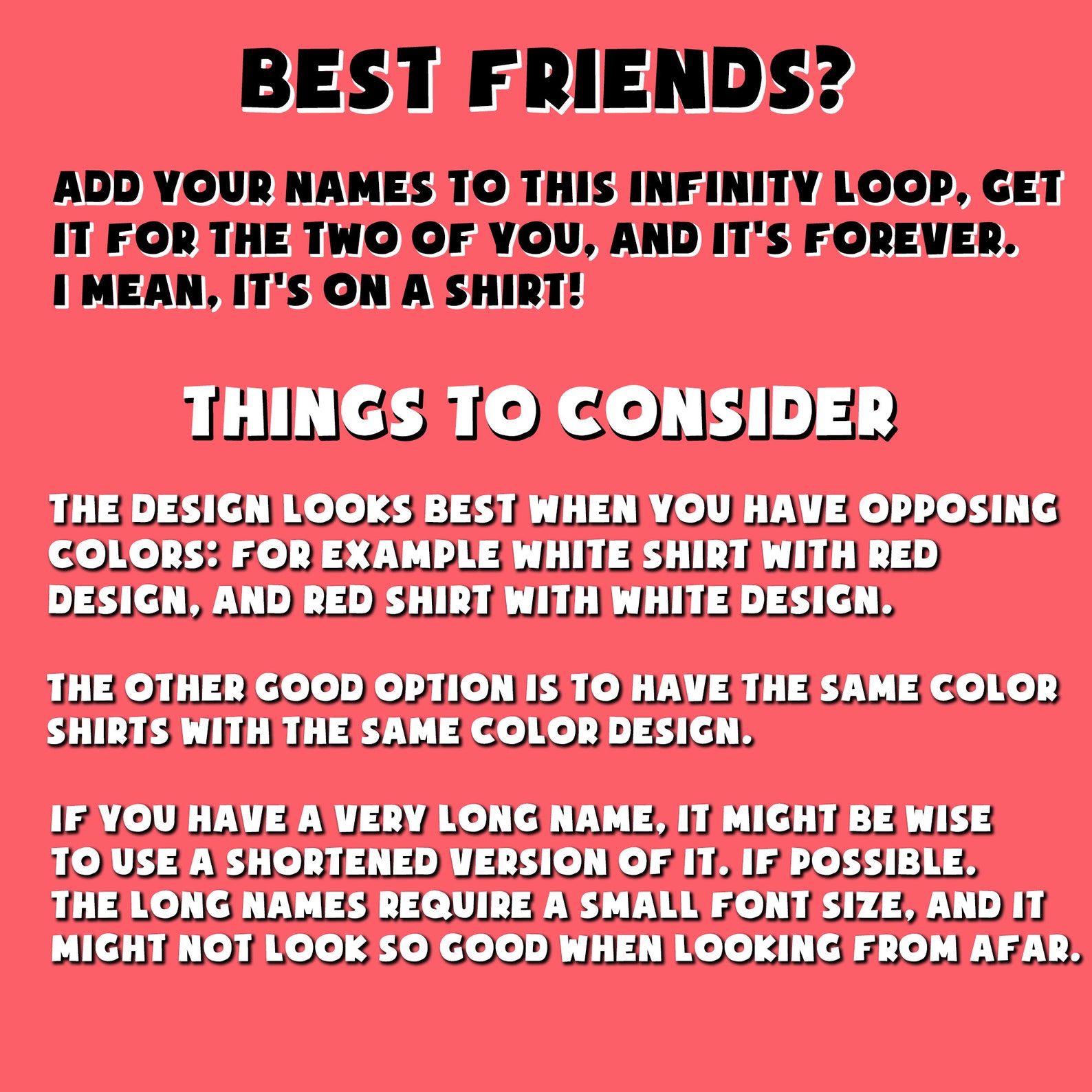 Custom Name Best Friend Shirt/Custom BFF Matching Etsy