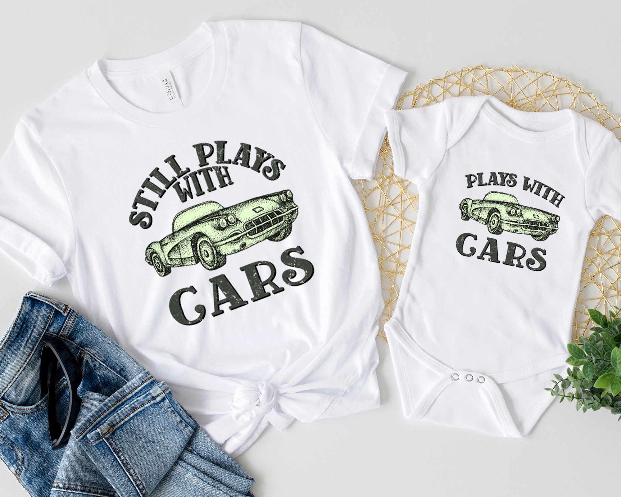 IAM Your Father Son - Partner - T-Shirt Papa Vater Sohn Kind Baby