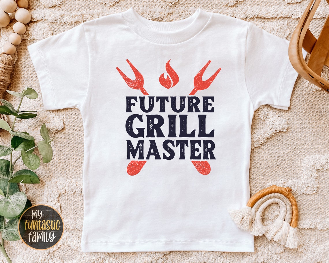 Dad and Kid Grilling Shirts Funny Grilling Shirt Grill Etsy