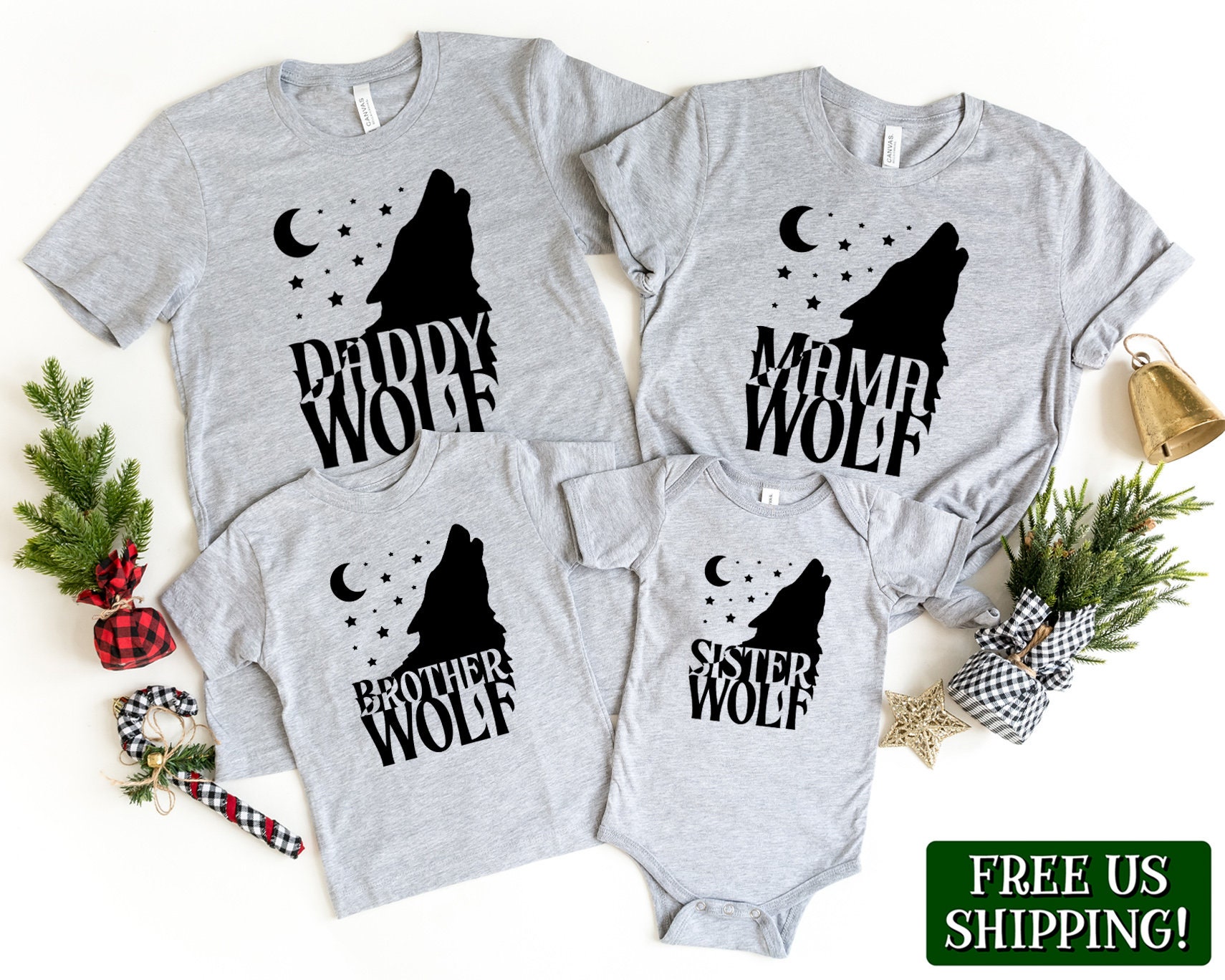 daddy wolf shirt
