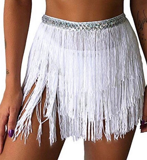 festival skirt fringe