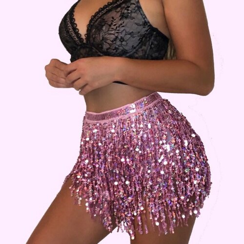 Quick 4 Flash Sale pink Sequin Tassel 