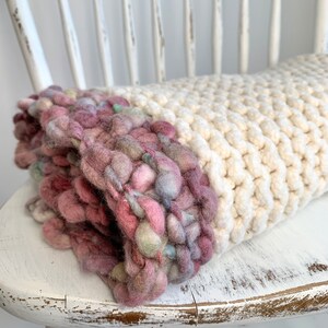 Handmade Organic merino wool baby blanket, Wool  stroller blanket, merino wool pram blanket, hand made merino wool baby blanket