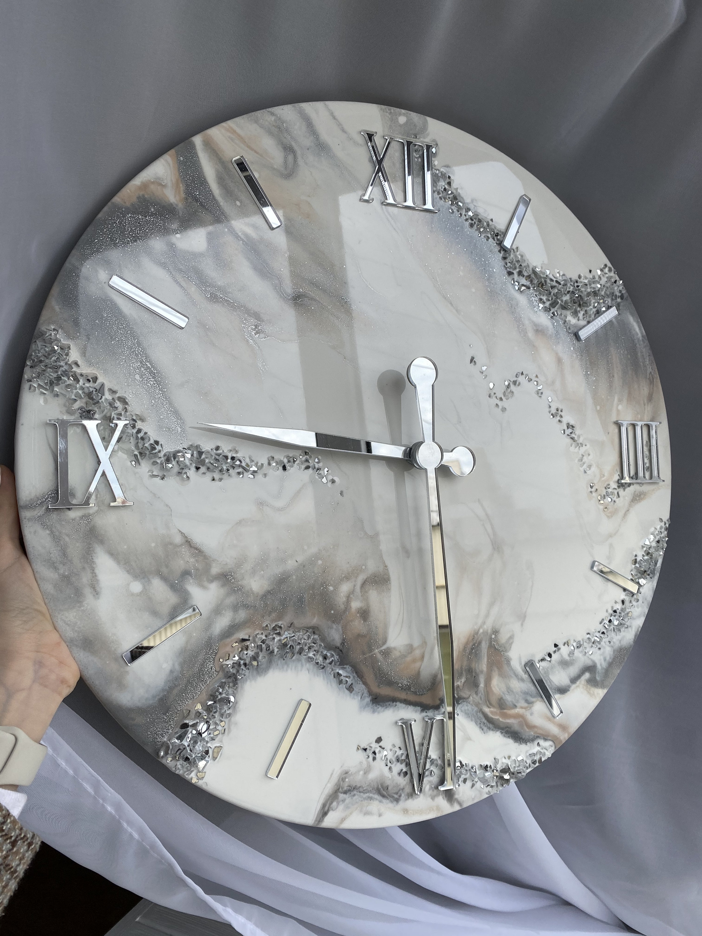 Kerville Home Reloj de Pared Blanco Item Size: 30 - H-E-B México