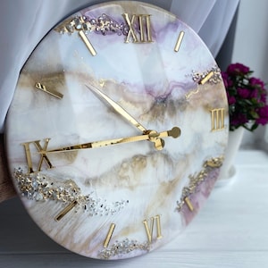 Raumdekor ästhetisch * Harz Kunst Uhr Wohndekor * Mädchenzimmer Dekor * Teenager Mädchen Zimmer Dekor