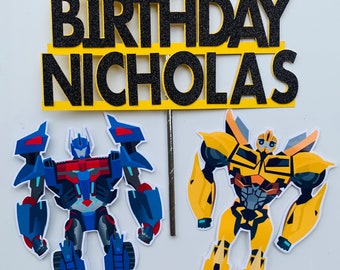 Transformers Cake Etsy