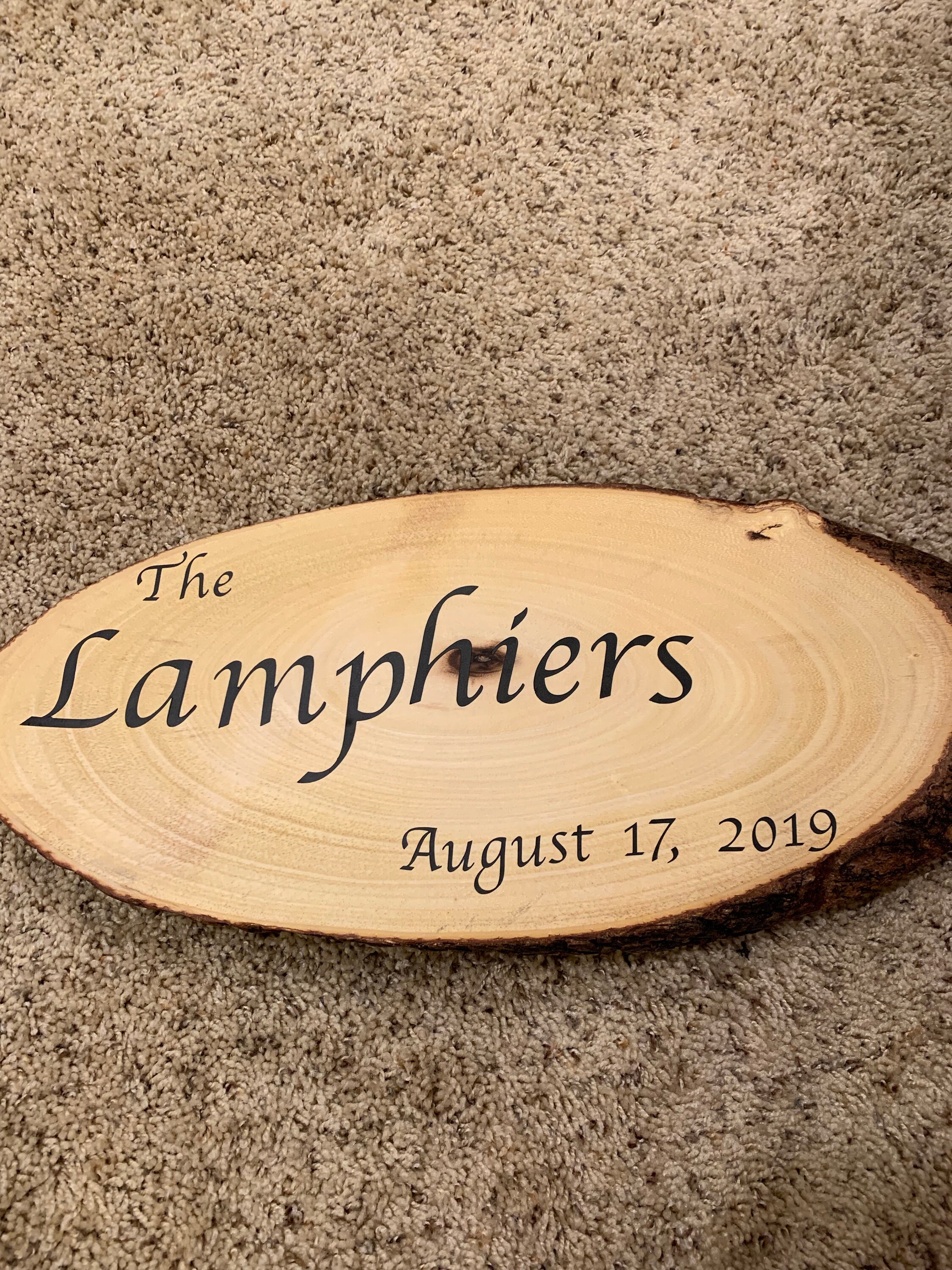 Personalized Wedding/engagement Wood Wall Hanging Etsy UK