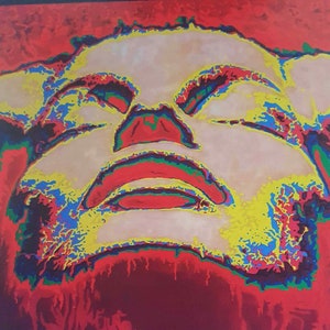 Fine Art Greeting Card, Vibrant and Blank - &quot;Altered States&quot;
