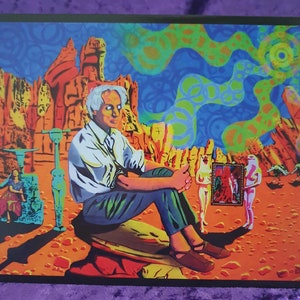 "Kunstkarte, lebhaft und leer - ""Unwinding with Max Ernst"""
