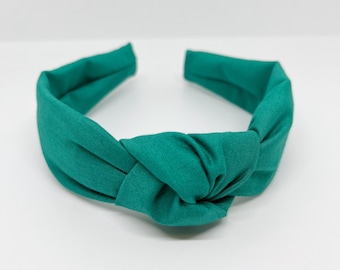 Licht Teal Knoten Stirnband Haar Accessoire für Erwachsene und Kinder Teal Stirnband