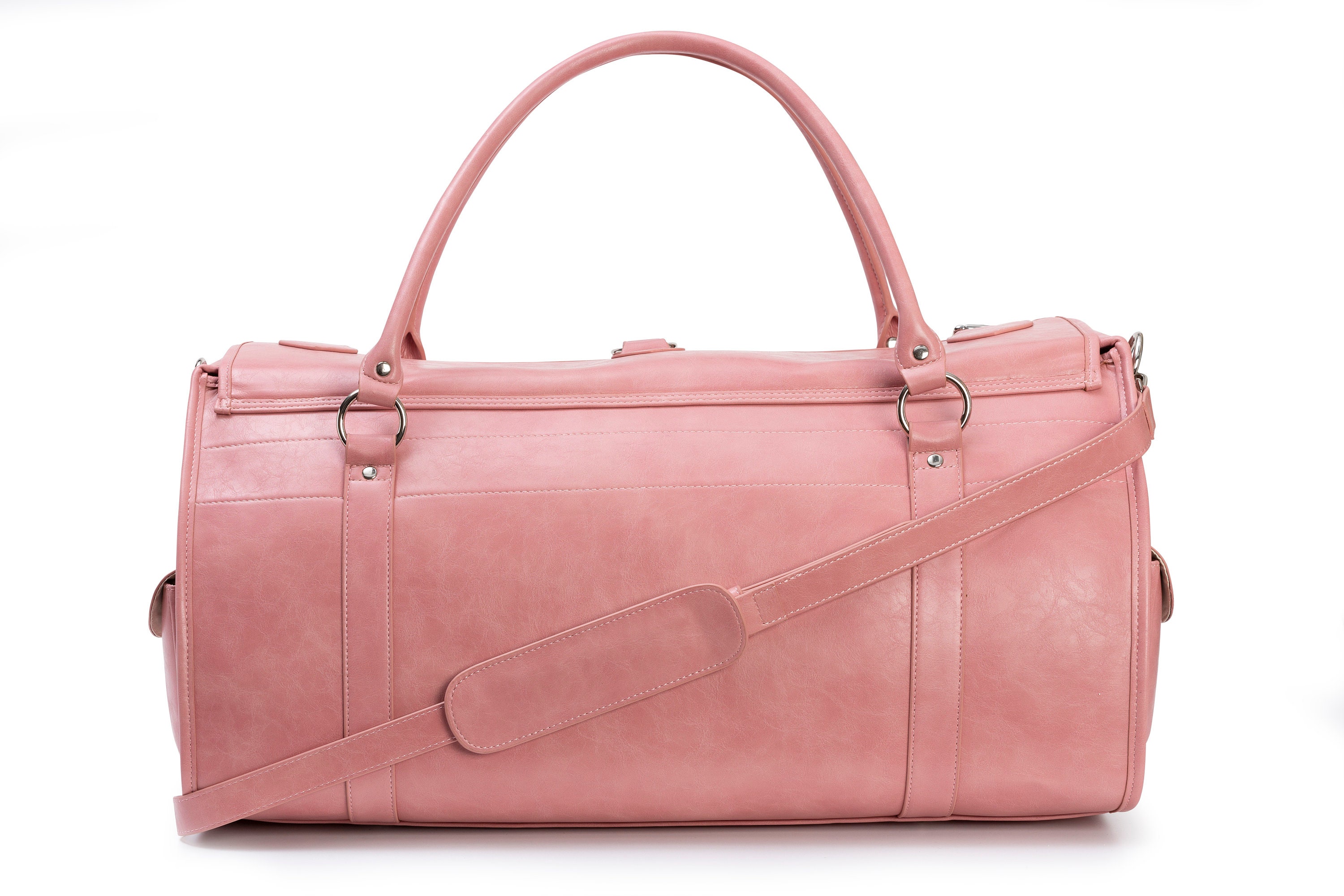 Leather Travel Bag, Weekend Bag, Holdall Bag, Duffle Bag, Handmade Bag