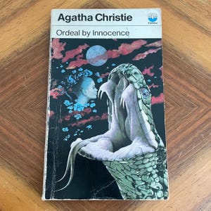 Vintage Agatha Christie Book, Ordeal by Innocence Paperback, 1970s