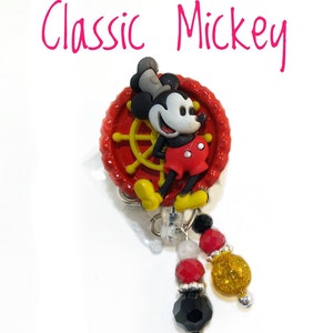 Steamboat Willie badge reel