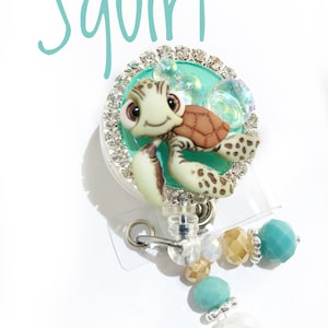 Squirt badge reel