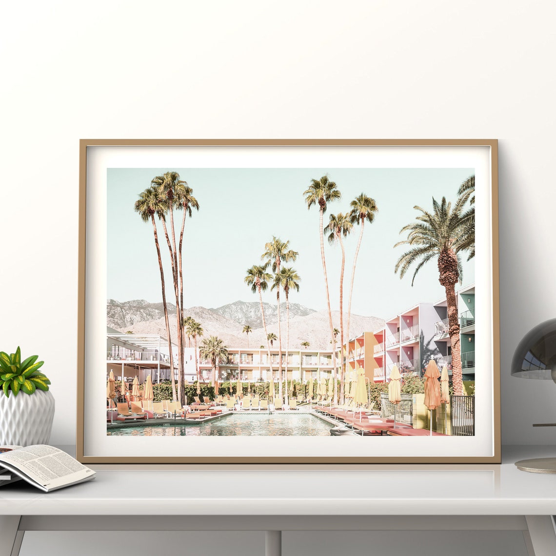 Palm Springs Digital DOWNLOAD Printable Wall Art Etsy
