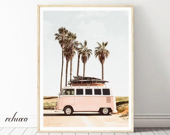 VOLKSWAGEN VW VAN BUS Vintage Retro Poster Print Canvas/Paper/Sticker VOLKSWAGEN VW VAN BUS Vintage Retro Poster Print Canvas/Paper/Sticker