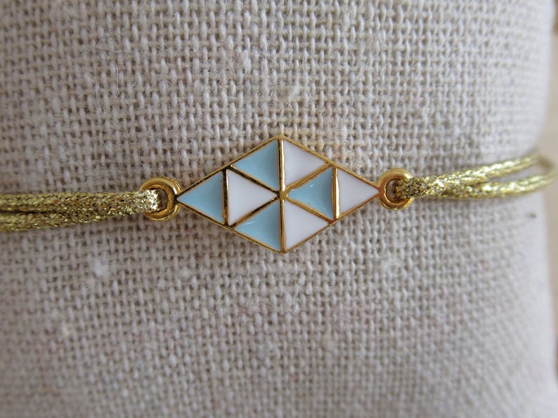 Friendship bracelet Golden bracelet Fine bracelet Sliding rope bracelet