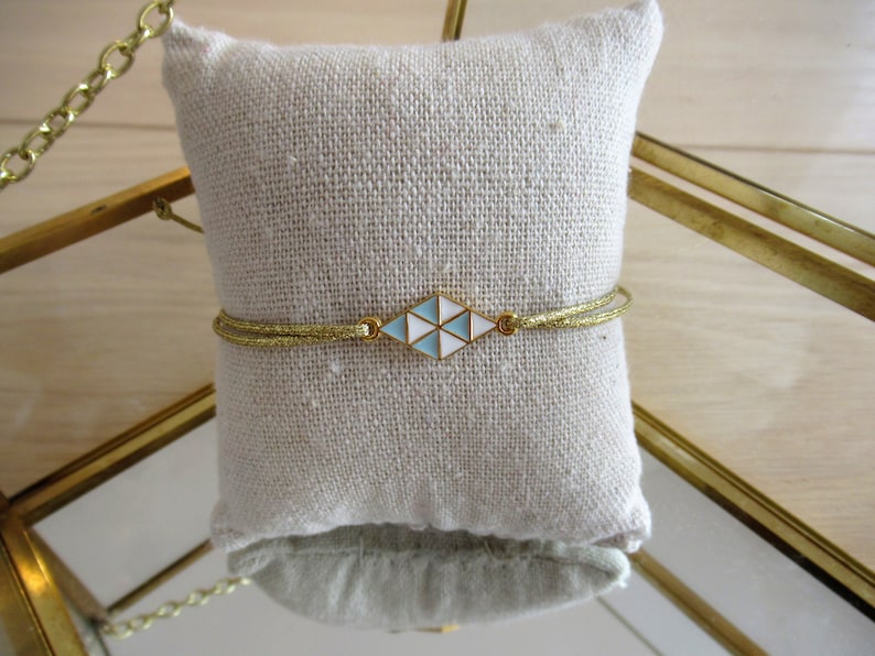 Friendship bracelet Golden bracelet Fine bracelet Sliding rope bracelet