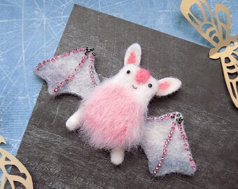 teenager girl orange fox jewelry as a gift for girlfriend Felted red fox animal brooch science teacher