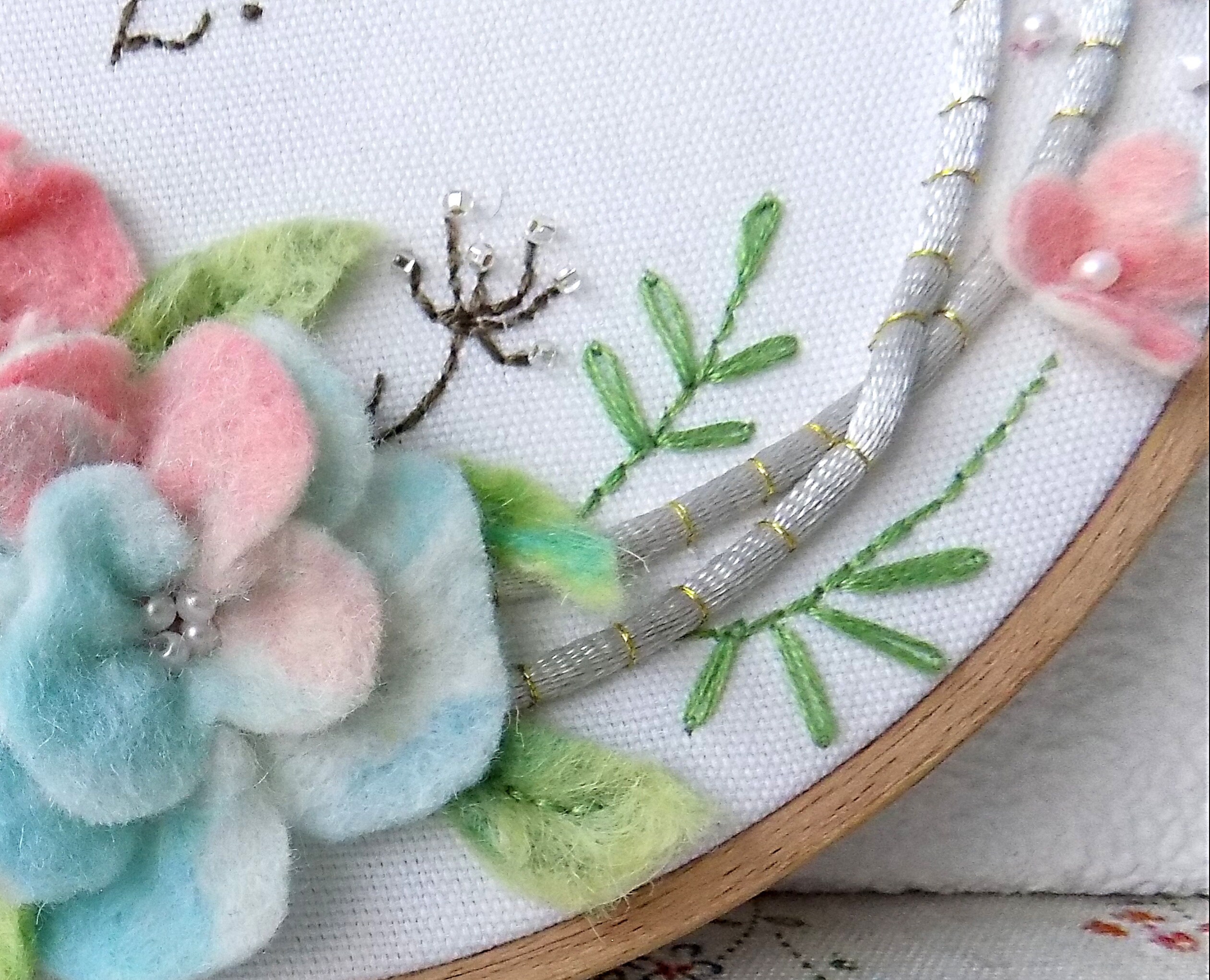 Wedding Embroidery Hoop Art Personalized Wedding Gift for Etsy