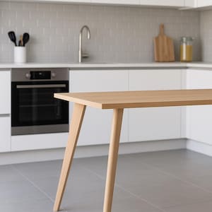 4 x Tapered Oak Legs 85 cm - Table and Bench Wood Legs