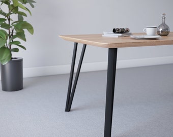 4 x Hairpin Tapered table legs - Durable table and bench legs, Metal Legs Hairpin