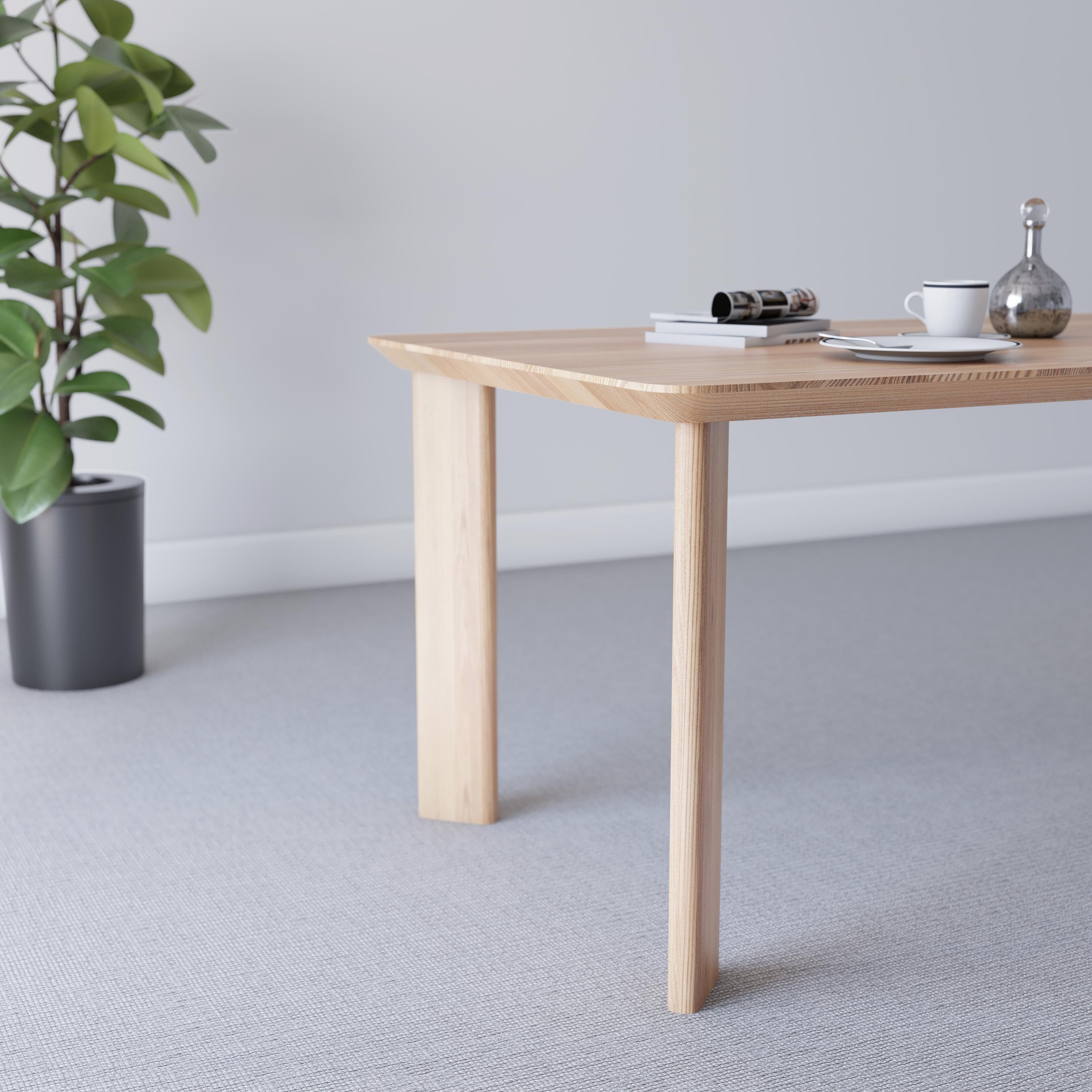 4 X Oak Single Pin Box Legs - Table and Bench - Etsy