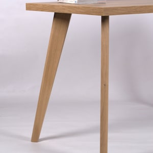 4 x Tapered Ash Legs Table and Bench Wood Legs image 4