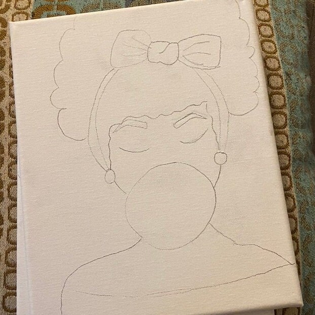 Paint and Sip Canvas Etsy