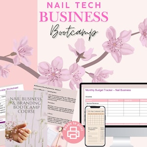 Nail Tech Business Course | Nail Business & Branding Bootcamp | Salon Marketing | Pricing, Client Retention, Social Media Strategy
