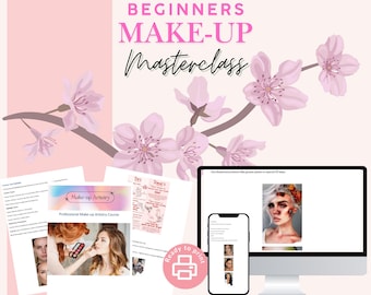 Curso de Maquillaje Artístico para Principiantes / Maquillaje Nupcial y Glamuroso (Guía en PDF)