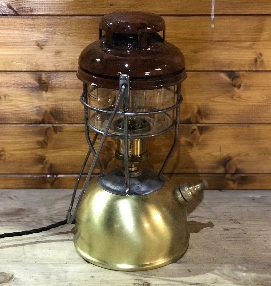 Industrial 1970's X246B Vintage Tilley Lamp Brown Dome Etsy